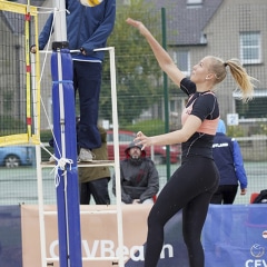 CEV SCA Beach Volleyball Finals 2019, Darnhall Tennis Club, Perth, Sun 22nd Sep 2019. © Michael McConville. To buy unwatermarked prints and JPGs, visit https://www.volleyballphotos.co.uk/2019-Galleries/CEV-FIVB-Events/2019-09-22-BVF