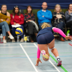 Su Ragazzi 0 v 3 City of Edinburgh (17, 18, 27), SVA Women's John Syer Grand Prix Final, Institute of Sport and Exercise, University of Dundee, Sun 9th Feb 2020. © Michael McConville https://www.volleyballphotos.co.uk/2020/SCO/Cups/JSGP/Women