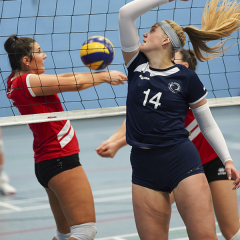 Su Ragazzi 0 v 3 City of Edinburgh (17, 18, 27), SVA Women's John Syer Grand Prix Final, Institute of Sport and Exercise, University of Dundee, Sun 9th Feb 2020. © Michael McConville https://www.volleyballphotos.co.uk/2020/SCO/Cups/JSGP/Women