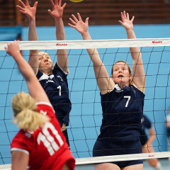 Su Ragazzi 0 v 3 City of Edinburgh (17, 18, 27), SVA Women's John Syer Grand Prix Final, Institute of Sport and Exercise, University of Dundee, Sun 9th Feb 2020. © Michael McConville https://www.volleyballphotos.co.uk/2020/SCO/Cups/JSGP/Women