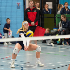 Su Ragazzi 0 v 3 City of Edinburgh (17, 18, 27), SVA Women's John Syer Grand Prix Final, Institute of Sport and Exercise, University of Dundee, Sun 9th Feb 2020. © Michael McConville https://www.volleyballphotos.co.uk/2020/SCO/Cups/JSGP/Women