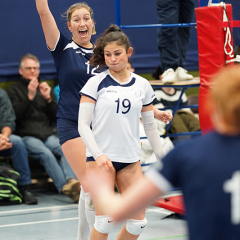 Su Ragazzi 0 v 3 City of Edinburgh (17, 18, 27), SVA Women's John Syer Grand Prix Final, Institute of Sport and Exercise, University of Dundee, Sun 9th Feb 2020. © Michael McConville https://www.volleyballphotos.co.uk/2020/SCO/Cups/JSGP/Women