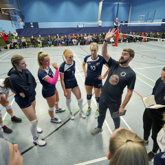 Su Ragazzi 0 v 3 City of Edinburgh (17, 18, 27), SVA Women's John Syer Grand Prix Final, Institute of Sport and Exercise, University of Dundee, Sun 9th Feb 2020. © Michael McConville https://www.volleyballphotos.co.uk/2020/SCO/Cups/JSGP/Women