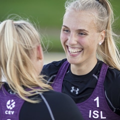 CEV SCA Beach Volleyball Finals 2019, Darnhall Tennis Club, Perth, Sat 21st Sep 2019. © Michael McConville. To buy unwatermarked prints and JPGs, visit https://www.volleyballphotos.co.uk/2019-Galleries/CEV-FIVB-Events/2019-09-21-BVF