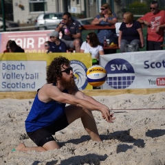 CEV SCA Beach Volleyball Finals 2019, Darnhall Tennis Club, Perth, Sat 21st Sep 2019. © Michael McConville. To buy unwatermarked prints and JPGs, visit https://www.volleyballphotos.co.uk/2019-Galleries/CEV-FIVB-Events/2019-09-21-BVF