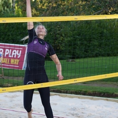 CEV SCA Beach Volleyball Finals 2019, Darnhall Tennis Club, Perth, Sat 21st Sep 2019. © Michael McConville. To buy unwatermarked prints and JPGs, visit https://www.volleyballphotos.co.uk/2019-Galleries/CEV-FIVB-Events/2019-09-21-BVF