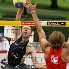 Urban Beach Volleyball Tour, 22nd July 2007, Princes Street Gardens, Edinburgh