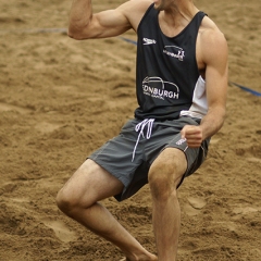 Urban Beach Volleyball Tour, 22nd July 2007, Princes Street Gardens, Edinburgh