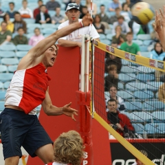 Urban Beach Volleyball Tour, 22nd July 2007, Princes Street Gardens, Edinburgh