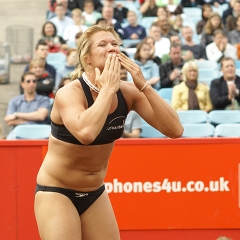 Urban Beach Volleyball Tour, 22nd July 2007, Princes Street Gardens, Edinburgh