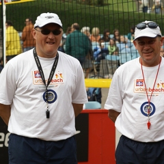 Urban Beach Volleyball Tour, 22nd July 2007, Princes Street Gardens, Edinburgh