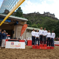 Urban Beach Volleyball Tour, 22nd July 2007, Princes Street Gardens, Edinburgh