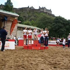 Urban Beach Volleyball Tour, 22nd July 2007, Princes Street Gardens, Edinburgh