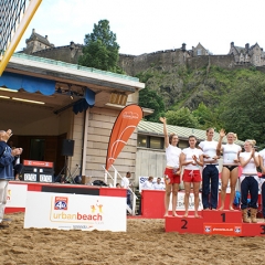 Urban Beach Volleyball Tour, 22nd July 2007, Princes Street Gardens, Edinburgh