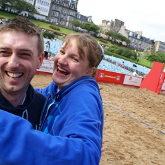 Urban Beach Volleyball Tour, 22nd July 2007, Princes Street Gardens, Edinburgh