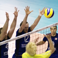 GBR v AUS, Men's International Volleyball Challenge, English Institute of Sport Sheffield, Sat 30th May 2009