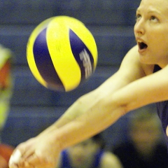 GBR 1 v 3 ROU (21-25, 23-25, 25-20, 20:25), CEV Women's Europena League 2009 (ELW-37), Meadowbank Sport Centre, Edinburgh, Sat 13th June 2009