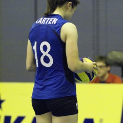 GBR 1 v 3 ROU (21-25, 23-25, 25-20, 20:25), CEV Women's Europena League 2009 (ELW-37), Meadowbank Sport Centre, Edinburgh, Sat 13th June 2009