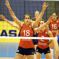 GBR 0 v 3 ROU (17-25, 13-25, 21-25), CEV Women's European League 2009 (ELW-38), Meadowbank Sport Centre, Edinburgh, Sun 14th June 2009