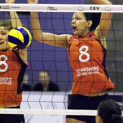 GBR 0 v 3 ROU (17-25, 13-25, 21-25), CEV Women's European League 2009 (ELW-38), Meadowbank Sport Centre, Edinburgh, Sun 14th June 2009