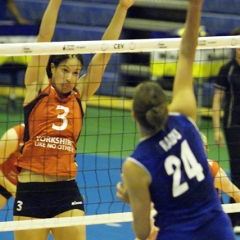 GBR 0 v 3 ROU (17-25, 13-25, 21-25), CEV Women's European League 2009 (ELW-38), Meadowbank Sport Centre, Edinburgh, Sun 14th June 2009