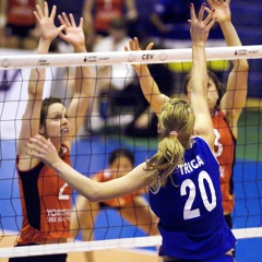 GBR 0 v 3 ROU (17-25, 13-25, 21-25), CEV Women's European League 2009 (ELW-38), Meadowbank Sport Centre, Edinburgh, Sun 14th June 2009