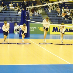 GBR 0 v 3 ROU (17-25, 13-25, 21-25), CEV Women's European League 2009 (ELW-38), Meadowbank Sport Centre, Edinburgh, Sun 14th June 2009