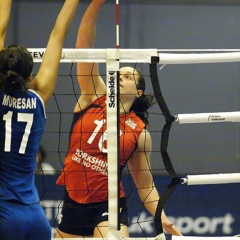 GBR 0 v 3 ROU (17-25, 13-25, 21-25), CEV Women's European League 2009 (ELW-38), Meadowbank Sport Centre, Edinburgh, Sun 14th June 2009