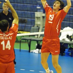 GBR 3 v 1 CRO (24:26, 25:18, 25:16, 25:18), CEV Men's European League 2009 (ELM-06), Meadowbank Sport Centre, Edinburgh, Sun 14th June 2009