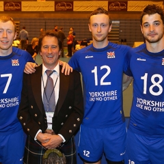 GBR 3 v 1 CRO (24:26, 25:18, 25:16, 25:18), CEV Men's European League 2009 (ELM-06), Meadowbank Sport Centre, Edinburgh, Sun 14th June 2009