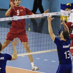 TUR 3 v 0 GBR (25-14, 25-16, 25-20), CEV Men's European League 2009, Pool A (ELM-09), Mahmut Demir Spor Salonu, Suluova, Amasya, Turkey, Sat 20th June 2009