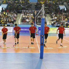 TUR 3 v 0 GBR (25-14, 25-16, 25-20), CEV Men's European League 2009, Pool A (ELM-09), Mahmut Demir Spor Salonu, Suluova, Amasya, Turkey, Sat 20th June 2009