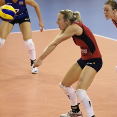 TUR 3 v 1 GBR (25-22, 23-25, 25-20, 25-22), CEV Women's European League 2009, Pool B (ELW-41), Mahmut Demir Spor Salonu, Suluova, Amasya, Turkey, Sat 20th June 2009