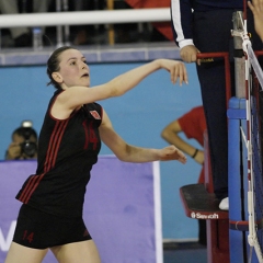 TUR 3 v 1 GBR (25-22, 23-25, 25-20, 25-22), CEV Women's European League 2009, Pool B (ELW-41), Mahmut Demir Spor Salonu, Suluova, Amasya, Turkey, Sat 20th June 2009