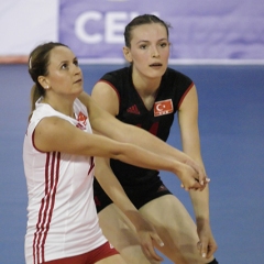 TUR 3 v 1 GBR (25-22, 23-25, 25-20, 25-22), CEV Women's European League 2009, Pool B (ELW-41), Mahmut Demir Spor Salonu, Suluova, Amasya, Turkey, Sat 20th June 2009