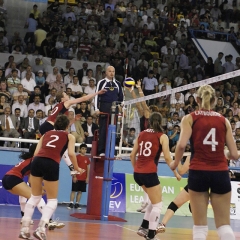 TUR 3 v 1 GBR (25-22, 23-25, 25-20, 25-22), CEV Women's European League 2009, Pool B (ELW-41), Mahmut Demir Spor Salonu, Suluova, Amasya, Turkey, Sat 20th June 2009