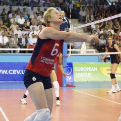 TUR 3 v 1 GBR (25-22, 23-25, 25-20, 25-22), CEV Women's European League 2009, Pool B (ELW-41), Mahmut Demir Spor Salonu, Suluova, Amasya, Turkey, Sat 20th June 2009