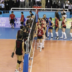 TUR 3 v 1 GBR (25-22, 23-25, 25-20, 25-22), CEV Women's European League 2009, Pool B (ELW-41), Mahmut Demir Spor Salonu, Suluova, Amasya, Turkey, Sat 20th June 2009