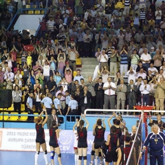 TUR 3 v 1 GBR (25-22, 23-25, 25-20, 25-22), CEV Women's European League 2009, Pool B (ELW-41), Mahmut Demir Spor Salonu, Suluova, Amasya, Turkey, Sat 20th June 2009