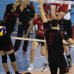 TUR 3 v 1 GBR (31-29, 25-27, 25-22, 25-19), CEV Men's European League 2009, Pool A (ELM-10), Mahmut Demir Spor Salonu, Suluova, Amasya, Turkey, Sun 21st June 2009