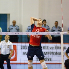 TUR 3 v 1 GBR (31-29, 25-27, 25-22, 25-19), CEV Men's European League 2009, Pool A (ELM-10), Mahmut Demir Spor Salonu, Suluova, Amasya, Turkey, Sun 21st June 2009