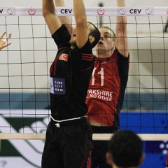 TUR 3 v 1 GBR (31-29, 25-27, 25-22, 25-19), CEV Men's European League 2009, Pool A (ELM-10), Mahmut Demir Spor Salonu, Suluova, Amasya, Turkey, Sun 21st June 2009