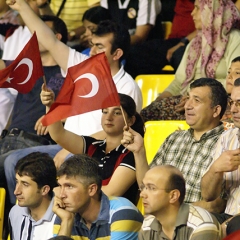 TUR 3 v 1 GBR (31-29, 25-27, 25-22, 25-19), CEV Men's European League 2009, Pool A (ELM-10), Mahmut Demir Spor Salonu, Suluova, Amasya, Turkey, Sun 21st June 2009