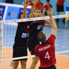 TUR 3 v 1 GBR (31-29, 25-27, 25-22, 25-19), CEV Men's European League 2009, Pool A (ELM-10), Mahmut Demir Spor Salonu, Suluova, Amasya, Turkey, Sun 21st June 2009