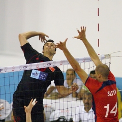 TUR 3 v 1 GBR (31-29, 25-27, 25-22, 25-19), CEV Men's European League 2009, Pool A (ELM-10), Mahmut Demir Spor Salonu, Suluova, Amasya, Turkey, Sun 21st June 2009