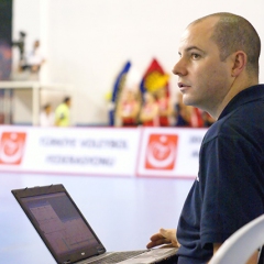 TUR 3 v 1 GBR (31-29, 25-27, 25-22, 25-19), CEV Men's European League 2009, Pool A (ELM-10), Mahmut Demir Spor Salonu, Suluova, Amasya, Turkey, Sun 21st June 2009