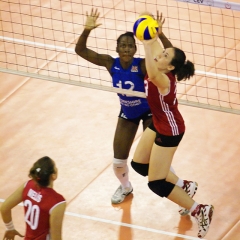 TUR 3 v 0 GBR (25-11, 25-12, 25-14), CEV Women's European League 2009, Pool B (ELW-42), Mahmut Demir Spor Salonu, Suluova, Amasya, Turkey, Sun 21st June 2009