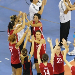 TUR 3 v 0 GBR (25-11, 25-12, 25-14), CEV Women's European League 2009, Pool B (ELW-42), Mahmut Demir Spor Salonu, Suluova, Amasya, Turkey, Sun 21st June 2009