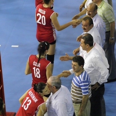 TUR 3 v 0 GBR (25-11, 25-12, 25-14), CEV Women's European League 2009, Pool B (ELW-42), Mahmut Demir Spor Salonu, Suluova, Amasya, Turkey, Sun 21st June 2009