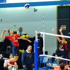 GBR 0 v 3 ESP (18-25, 16-25, 15-25), CEV Men's European League 2009, Pool A (ELM-22), Ponds Forge International Sports Centre, Sheffield, Sun 12th July 2009